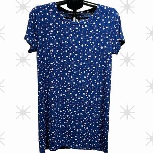 Jaclyn Intimates - 4/$98 - ‘Blue Dots’ sleepshirt. SZ: Medium. NWT
